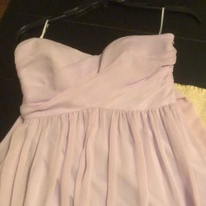 Strapless prom/bridesmaid gown
